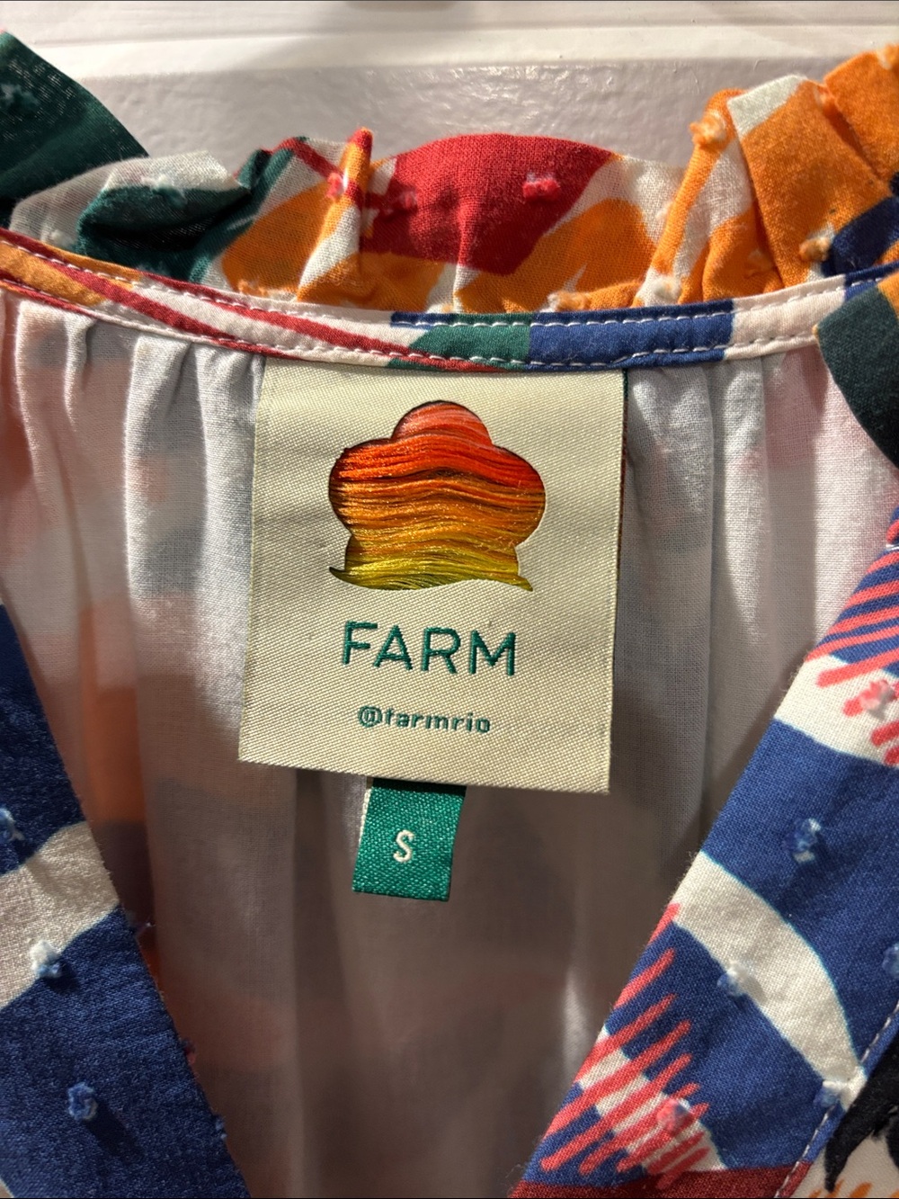 FARM Rio Multicolor Parrot & Leaf Tiered Dress - Picture 2 of 3